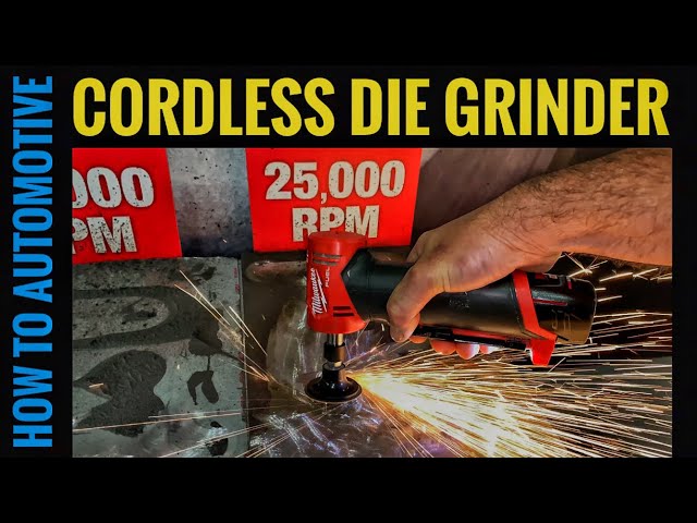 New Milwaukee M12 Fuel Right Angle Die Grinder - Cordless Power In A Compact Size!