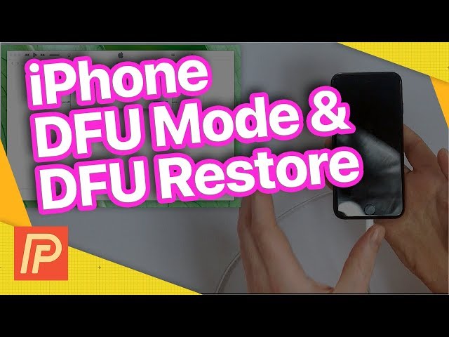 How To Put An iPhone In DFU Mode & DFU Restore Your iPhone!