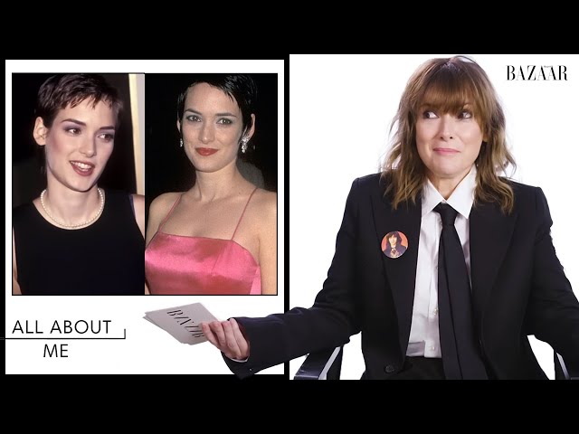 Winona Ryder Says THIS Word in 'Stranger Things' 22 Times | All About Me | Harper's BAZAAR