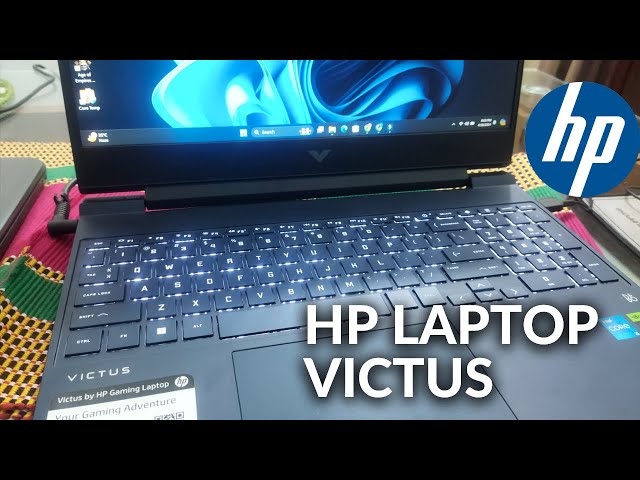 How to turn on keyboard light on hp Victus laptop | turn on backlight on hp laptop victus