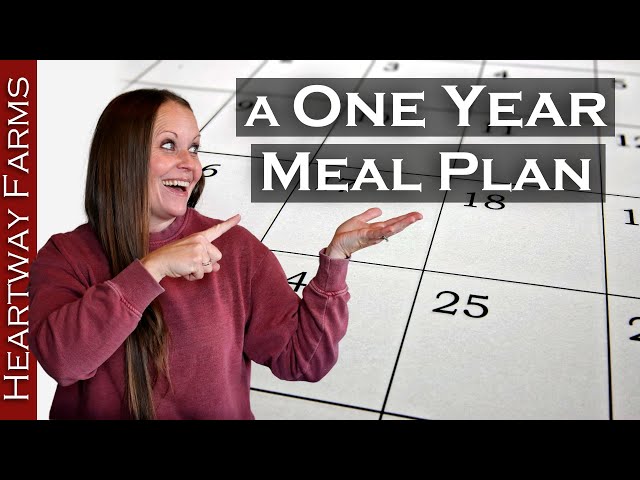 Meal Plan FOR A YEAR! Master Your Meal Planning With A Simple System for a YEAR of Delicious Meals!