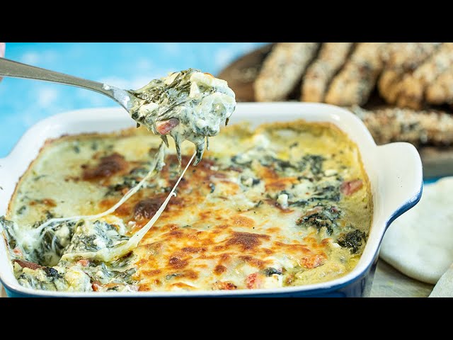 Spanakopita Dip: A Cheesy & Juicy Greek Appetizer