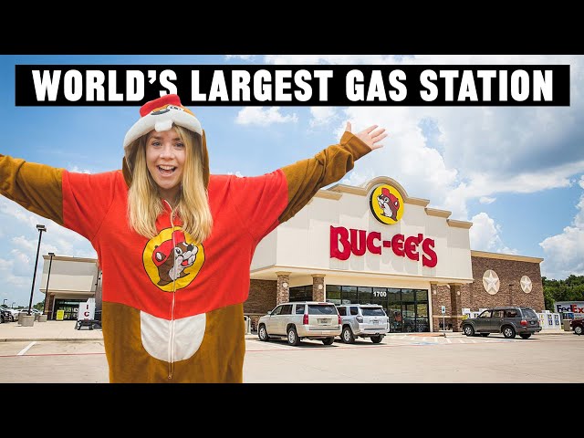 BUC-EE'S IS INSANE! 🦫⛽️ Inside the World's Largest Gas Station || Texas