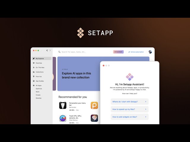 Setapp AI tools