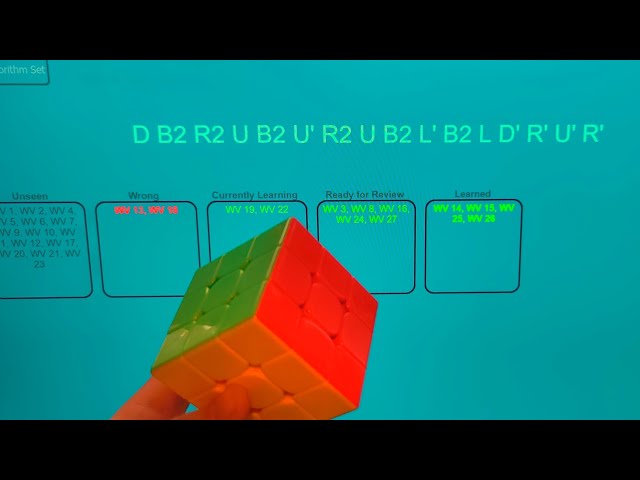 Learn Rubik's Cube Algorithms More EFFICIENTLY - New Website