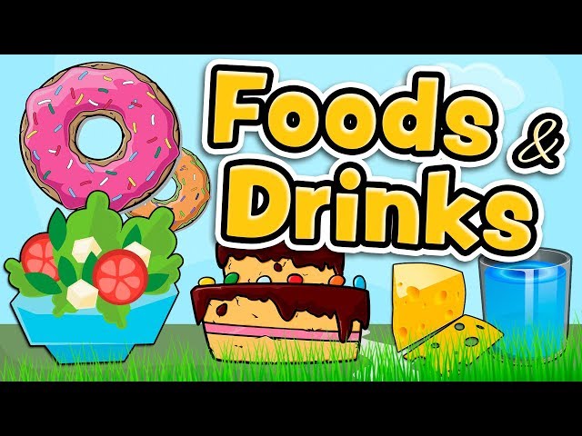 Foods and drinks in English