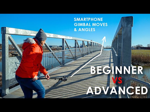 Cinematic B-roll Smartphone Gimbal Moves | Beginner VS Advanced | Zhiyun Smooth 5