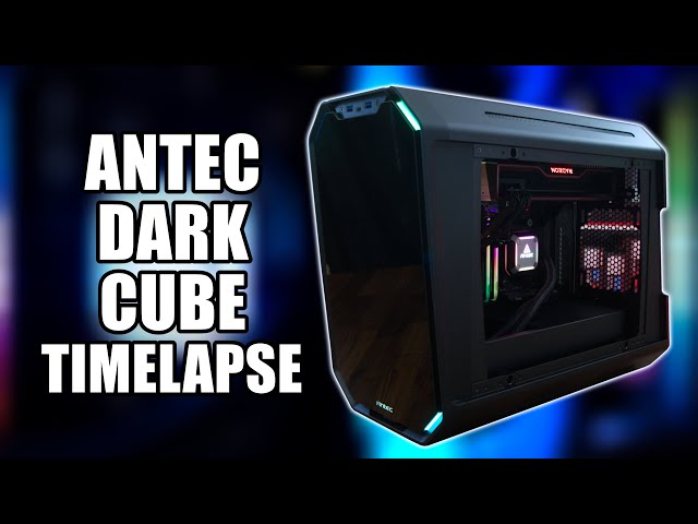 Antec Dark Cube - The INVERTED Gaming PC Build!