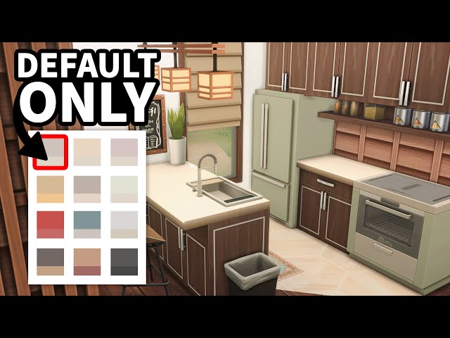 Building in The Sims but I can ONLY use the DEFAULT SWATCHES…