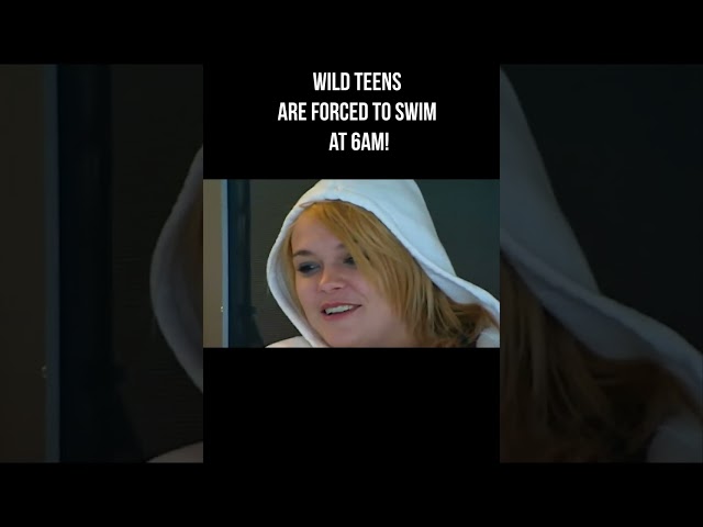Wild teens are forced to swim at 6am!😱 #worldsstrictestparents #worldstrictestparents #parenting
