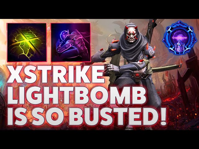 Genji XStrike - XStrike Lightbomb is SO BUSTED! - Grandmaster Storm League