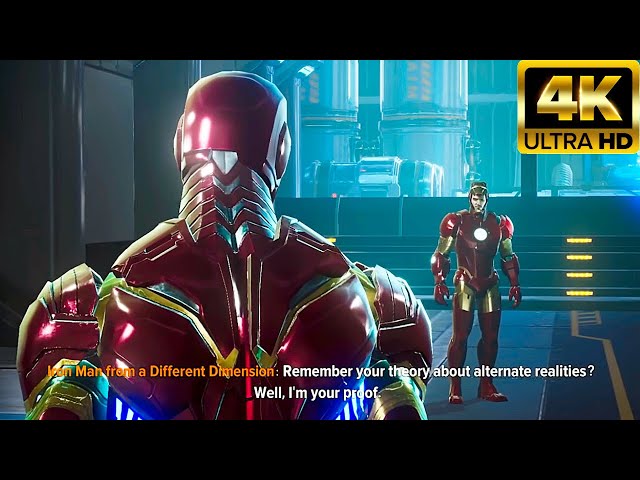 Iron Man Meets Iron Man From a Different Dimension Scene (2024) 4K ULTRA HD