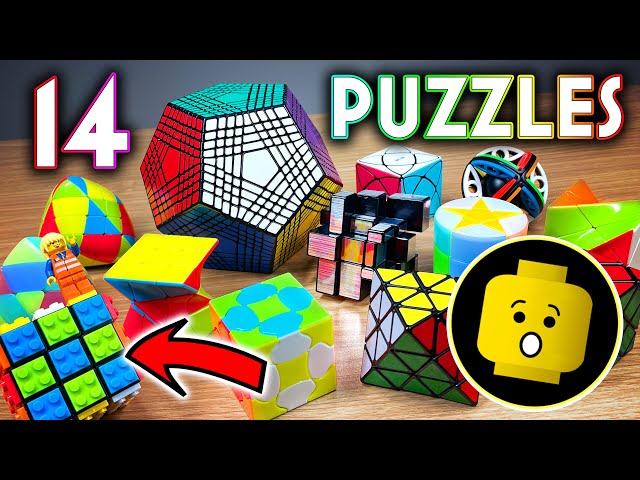 HUGE PUZZLE UNBOXING 😵 (Petaminx + LEGO cubes?!)