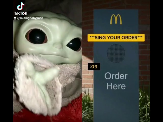 Grogu Ordering McDonald's #Shorts