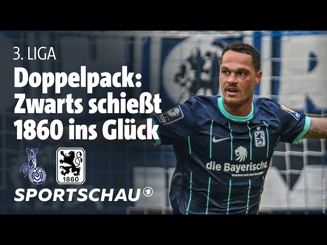 MSV Duisburg - 1860 München Highlights Dritte Liga | Sportschau