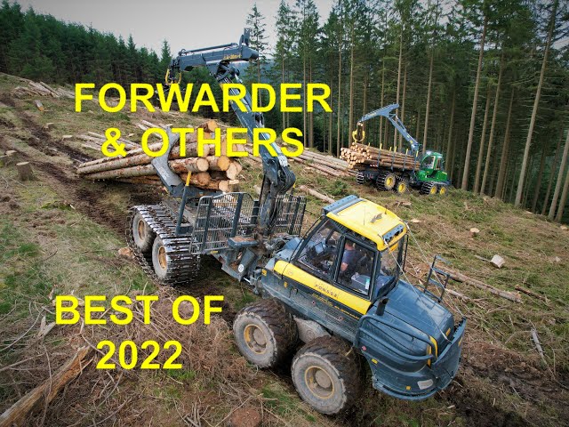 🌲BEST OF 2022 *FORWARDER & OTHERS* • by Forestmachine Impressions • LoggerAction • Loggingmachines🌲