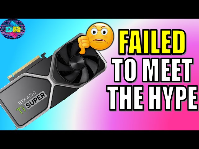 RTX 4070 TI SUPER Performance is Disappointing - How Nvidia Fooled Everyone