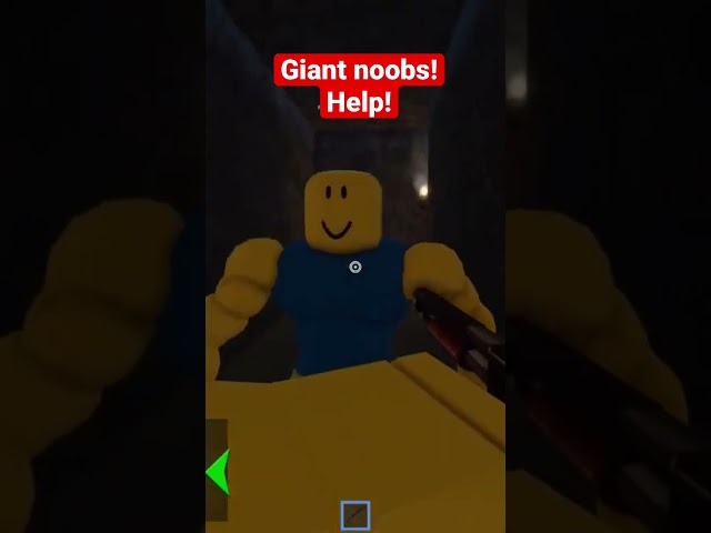 Do not give noobs steroids in roblox! #shorts