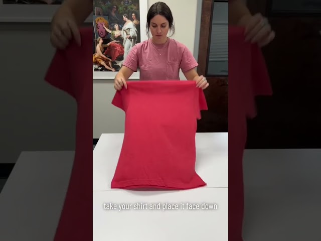 You’ve been folding t-shirts wrong your entire life. Here’s the best way to fold them!