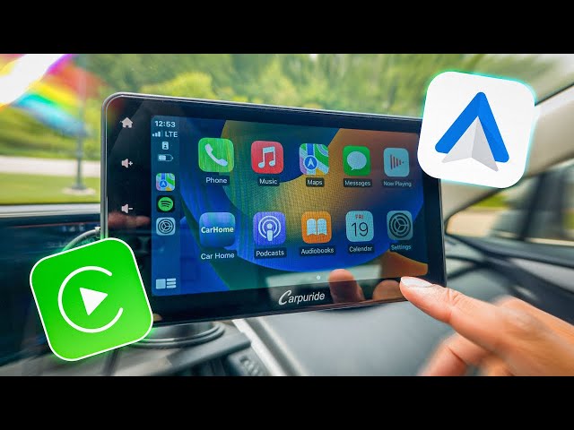 Add Wireless Apple CarPlay and Android Auto To Your Car (EASY) - Carpuride W707