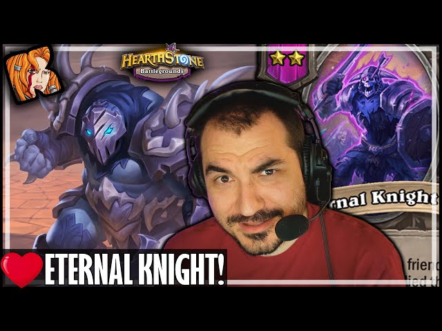 I’M A REAL SUCKER FOR KNIGHT BUILDS! - Hearthstone Battlegrounds