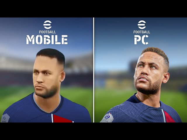 eFootball 2024 Mobile VS PC Comparison