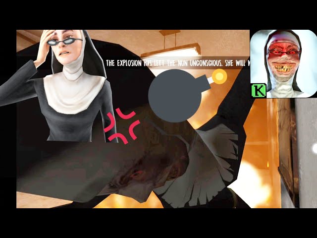 I kill Evil Nun but Evil nun kills me 2 bug glitch #shorts