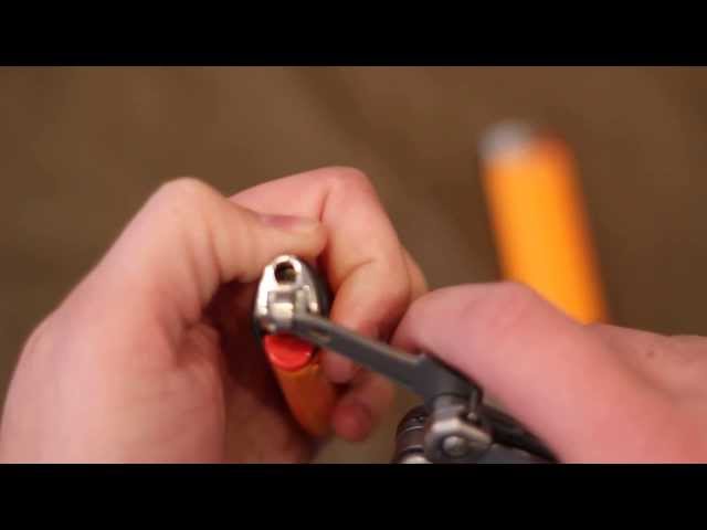How to Remove the Child Safety from a BIC Lighter- Black Scout Tutorials