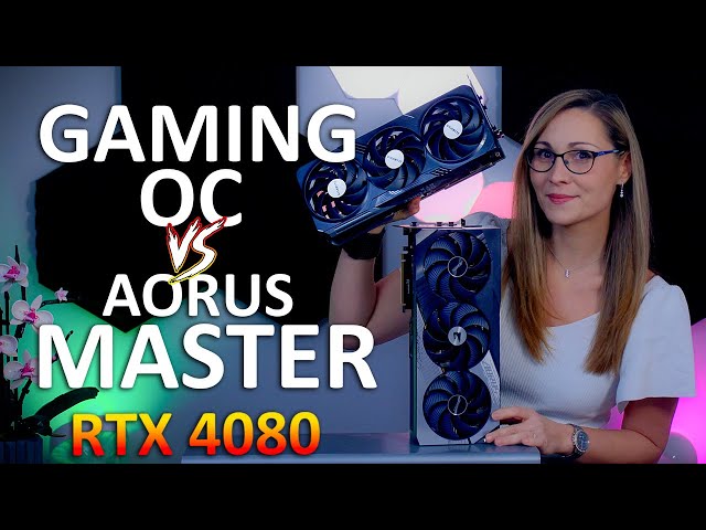 Gigabyte RTX 4080 Cards - Gaming OC vs AORUS Master