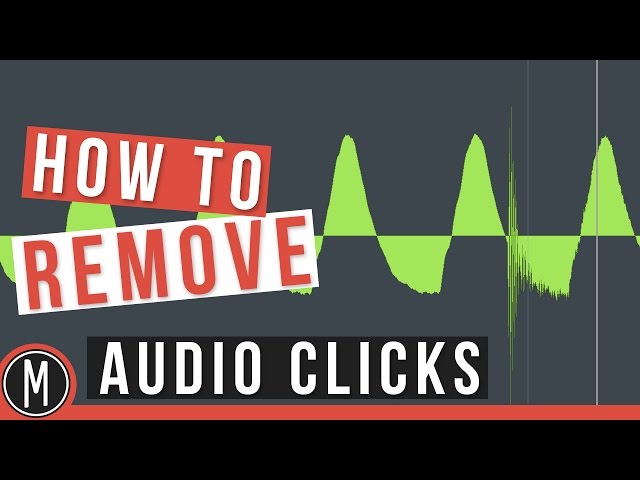 How to REMOVE Audio CLICKS Manually - mixdown.online