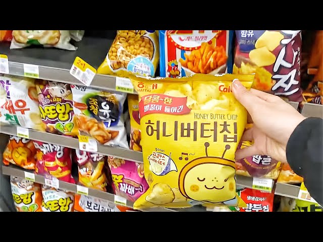 Ngoài snack khoai tây mật ong làm người Hàn mê mẩn, CHTL Hàn còn có những loại snack siêu ngon nào?