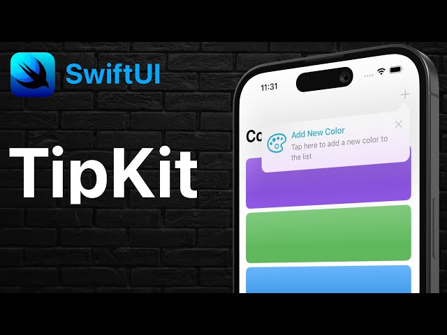 SwiftUI Tooltips with TipKit (Popover & Inline Tips)