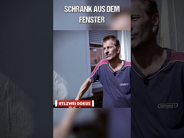 Schrank aus dem Fenster | Armes Deutschland | RTLZWEI Dokus