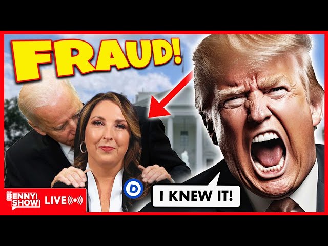 WE WERE RIGHT! Ronna ADMITS She's A FAKE Republican, Trump in Court LIVE | Commies To SEIZE Property
