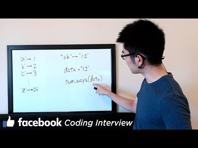 Facebook Coding Interview Question - How Many Ways to Decode This Message?