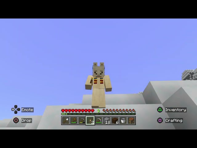 trying out the seed tseries in minecraft