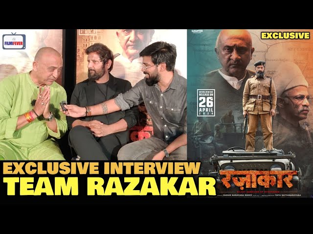 Razakar Hindi Release & Controversies EXCLUSIVE INTERVIEW | Tej Sapru, Raj Arjun, Gudur Reddy