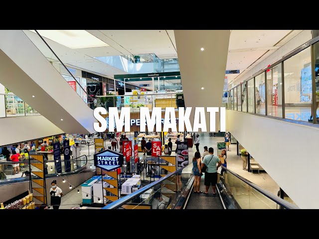 [4K] SM Makati Walking Tour | Philippines