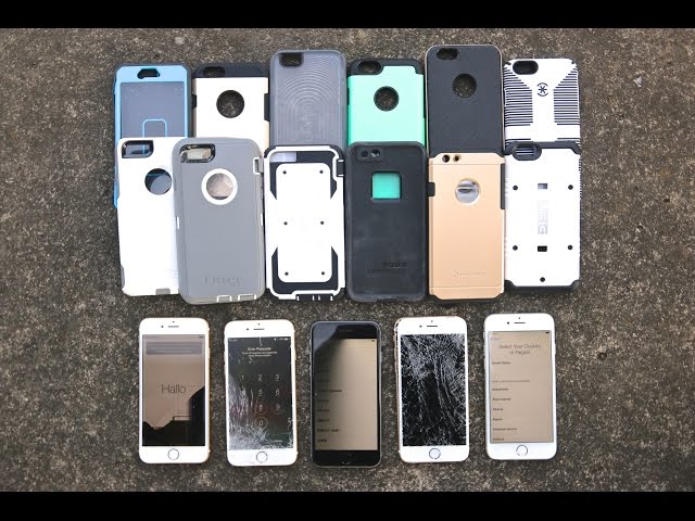 Top 12 iPhone 6 Cases Drop Test - What Is The Most Durable iPhone 6 Case?