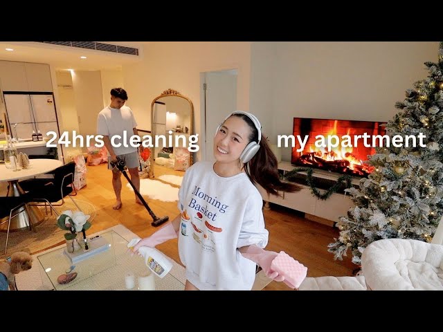 24HRS cleaning & organising MY APARTMENT