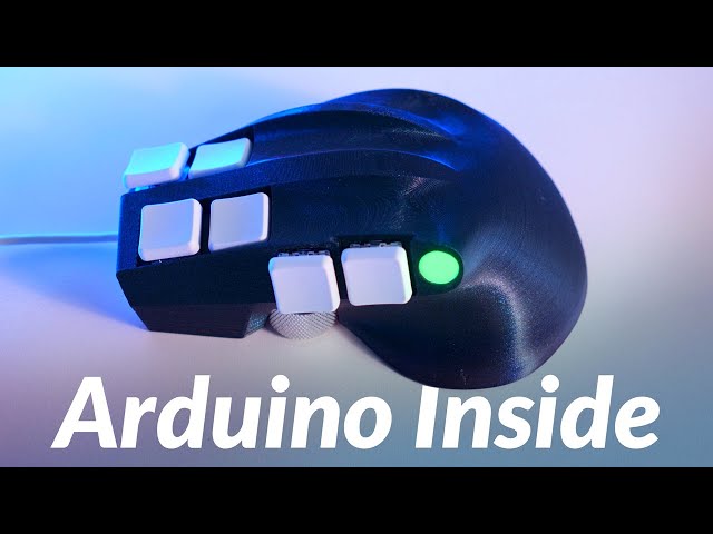 I built a mouse from scratch with 3D printing and Arduino