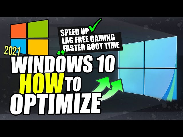 How To Speed Up Windows 10 Performance (2021) Increase FPS and Gaming Performance