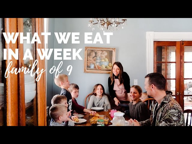 What we eat in a Week | Healthy Family Dinner Recipes