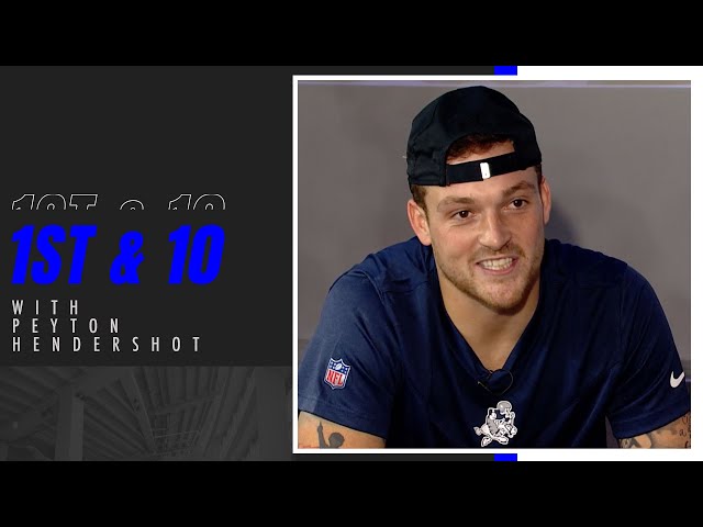1st & 10: TE Peyton Hendershot | Dallas Cowboys 2022