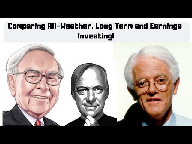 Warren Buffett, Ray Dalio, Peter Lynch Investing Strategies