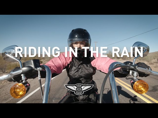 How To Ride a Motorcycle in the Rain | Harley-Davidson Riding Academy