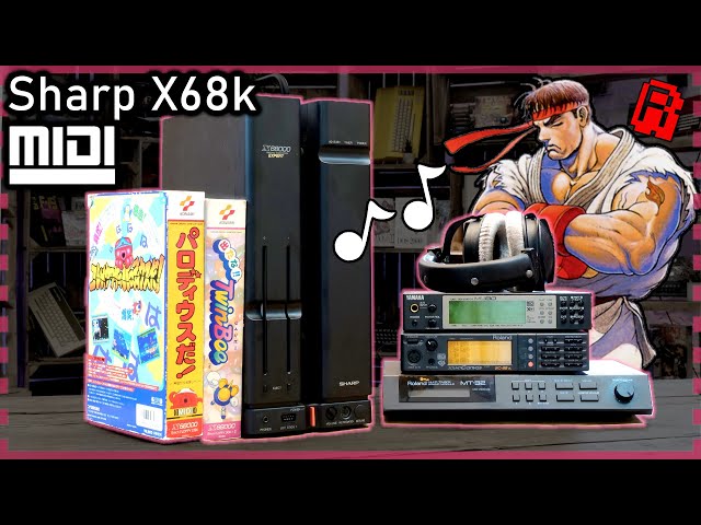 Sharp X68k MIDI Madness | Does MIDI gaming get better than this?