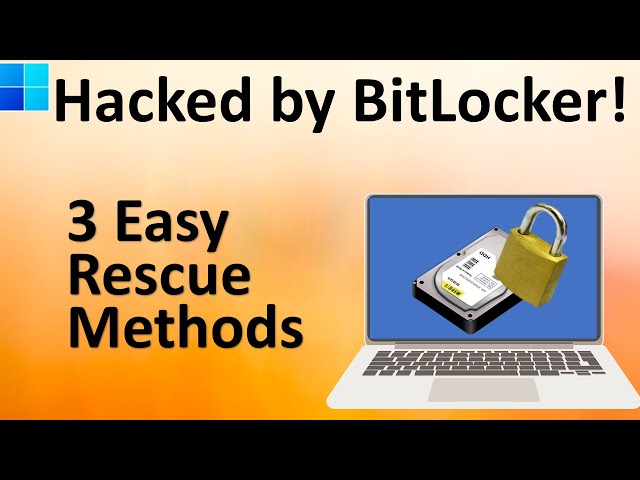 Computers are Being Encrypted by Bitlocker- Do This or Lose Your Data!