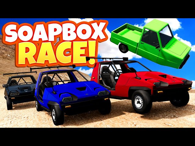 Using The SMALLEST CARS a During Soapbox Race Was BAD in BeamNG Drive Mods!