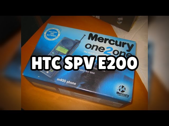 Photos of the HTC SPV E200 | Not A Review!